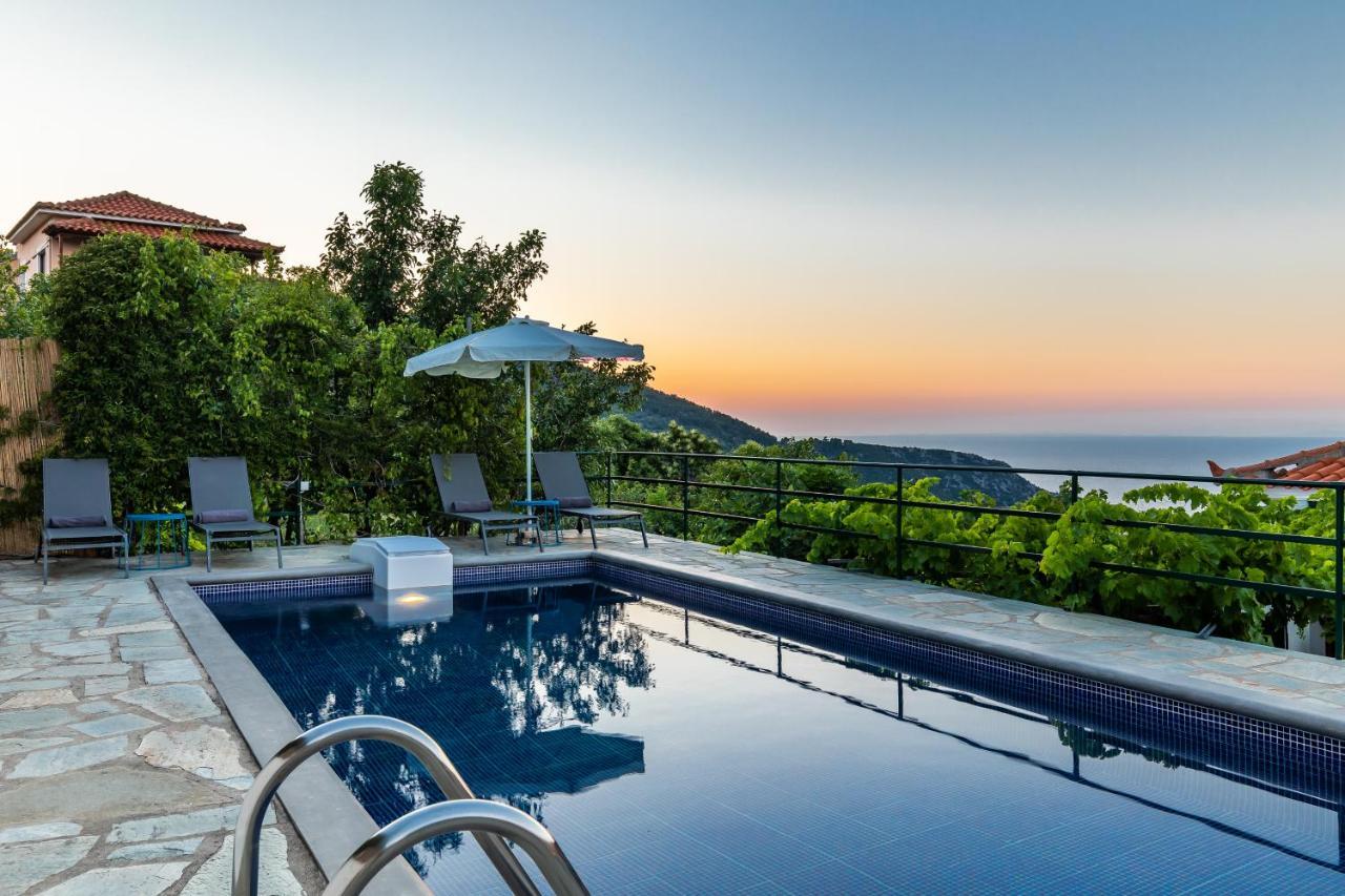 Villa Margini, Aegean Views , Pool Villa, Skopelos Dış mekan fotoğraf
