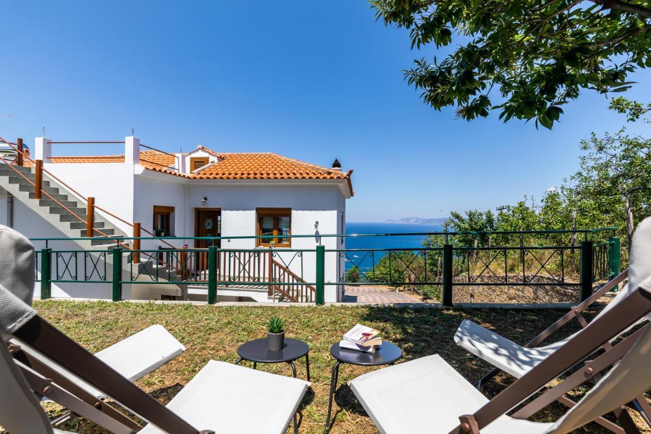 Villa Margini, Aegean Views , Pool Villa, Skopelos Dış mekan fotoğraf