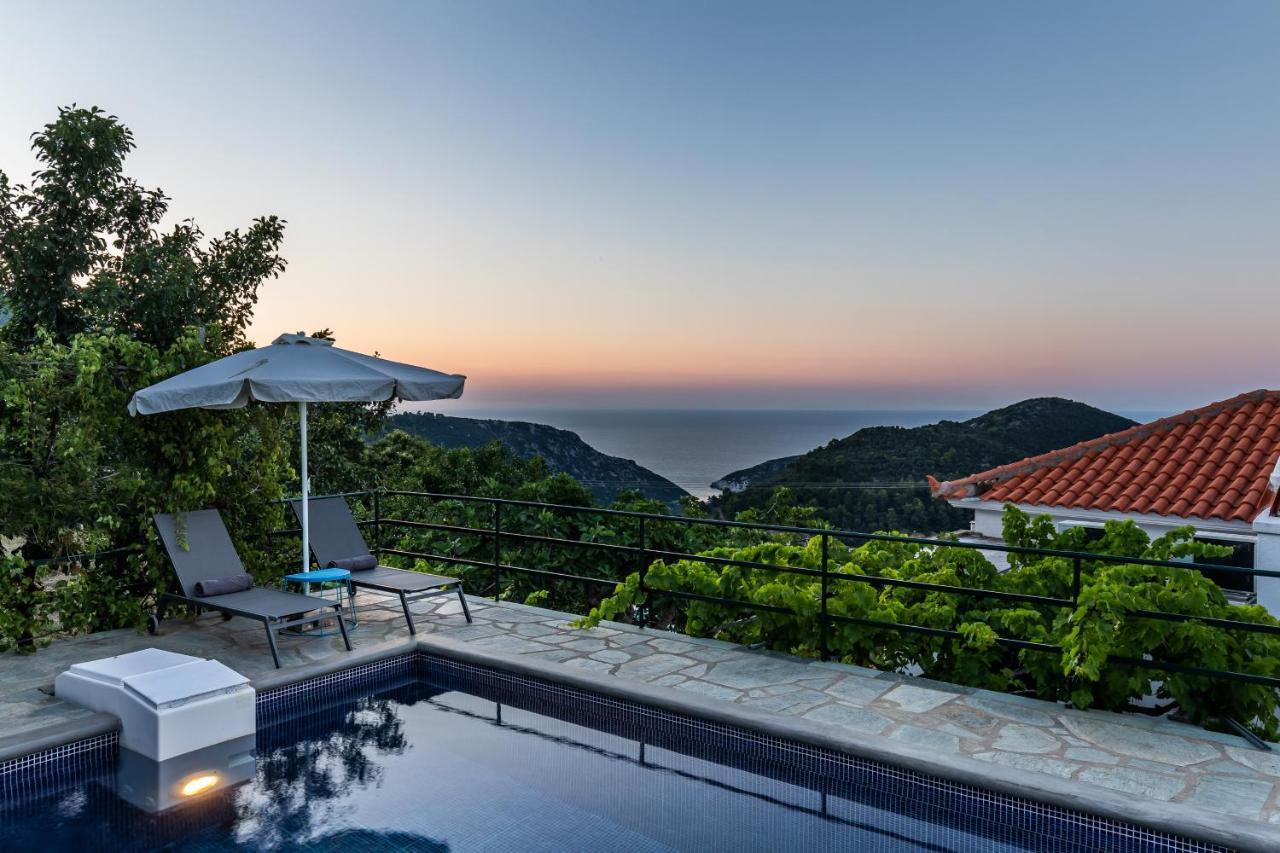 Villa Margini, Aegean Views , Pool Villa, Skopelos Dış mekan fotoğraf