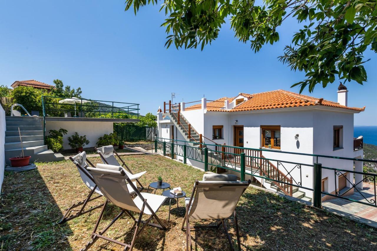 Villa Margini, Aegean Views , Pool Villa, Skopelos Dış mekan fotoğraf
