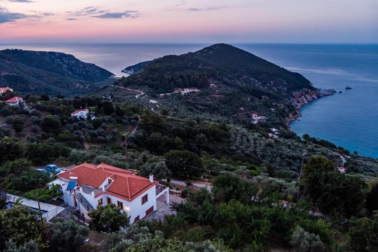 Villa Margini, Aegean Views , Pool Villa, Skopelos Dış mekan fotoğraf