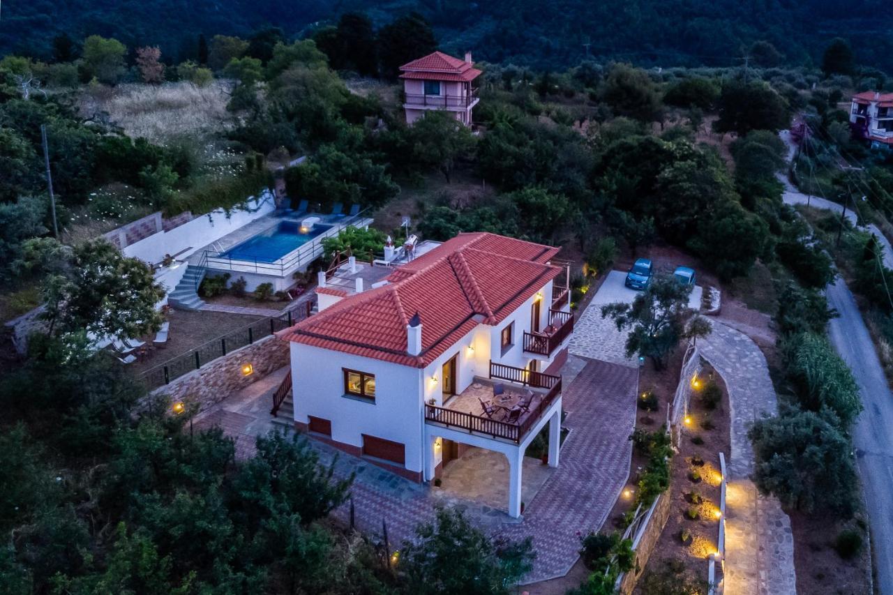 Villa Margini, Aegean Views , Pool Villa, Skopelos Dış mekan fotoğraf